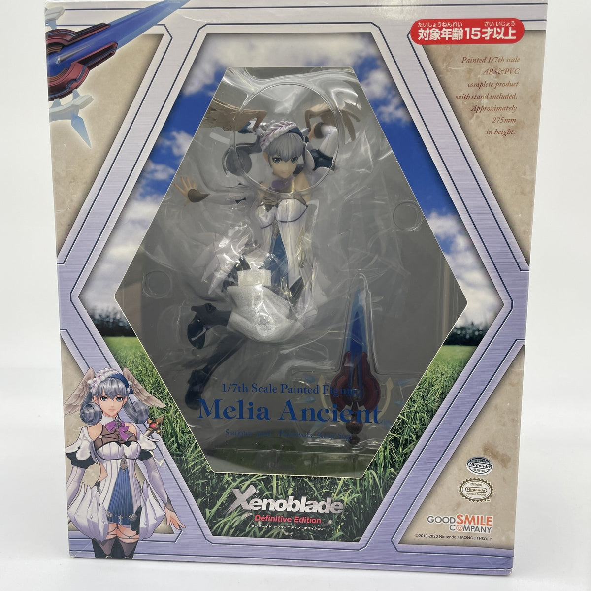 Xenoblade Definitive Edition Melia Ancient 1/7 PVC Figure Bandai From Japan