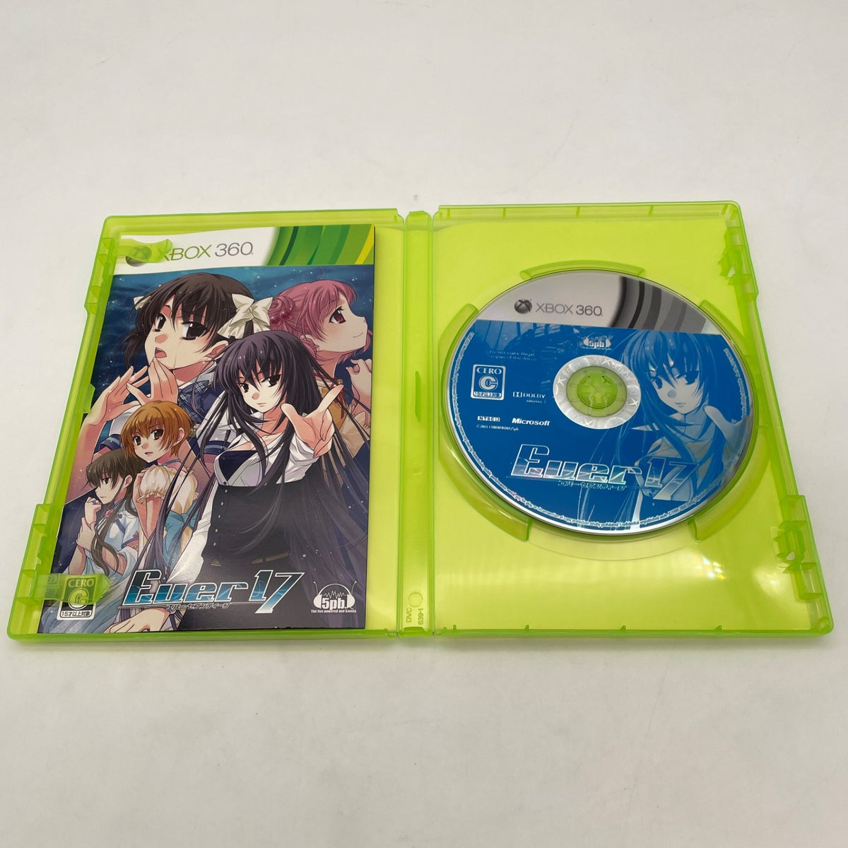 XBOX360 software Ever17 Limited Edition Microsoft Japan Import
