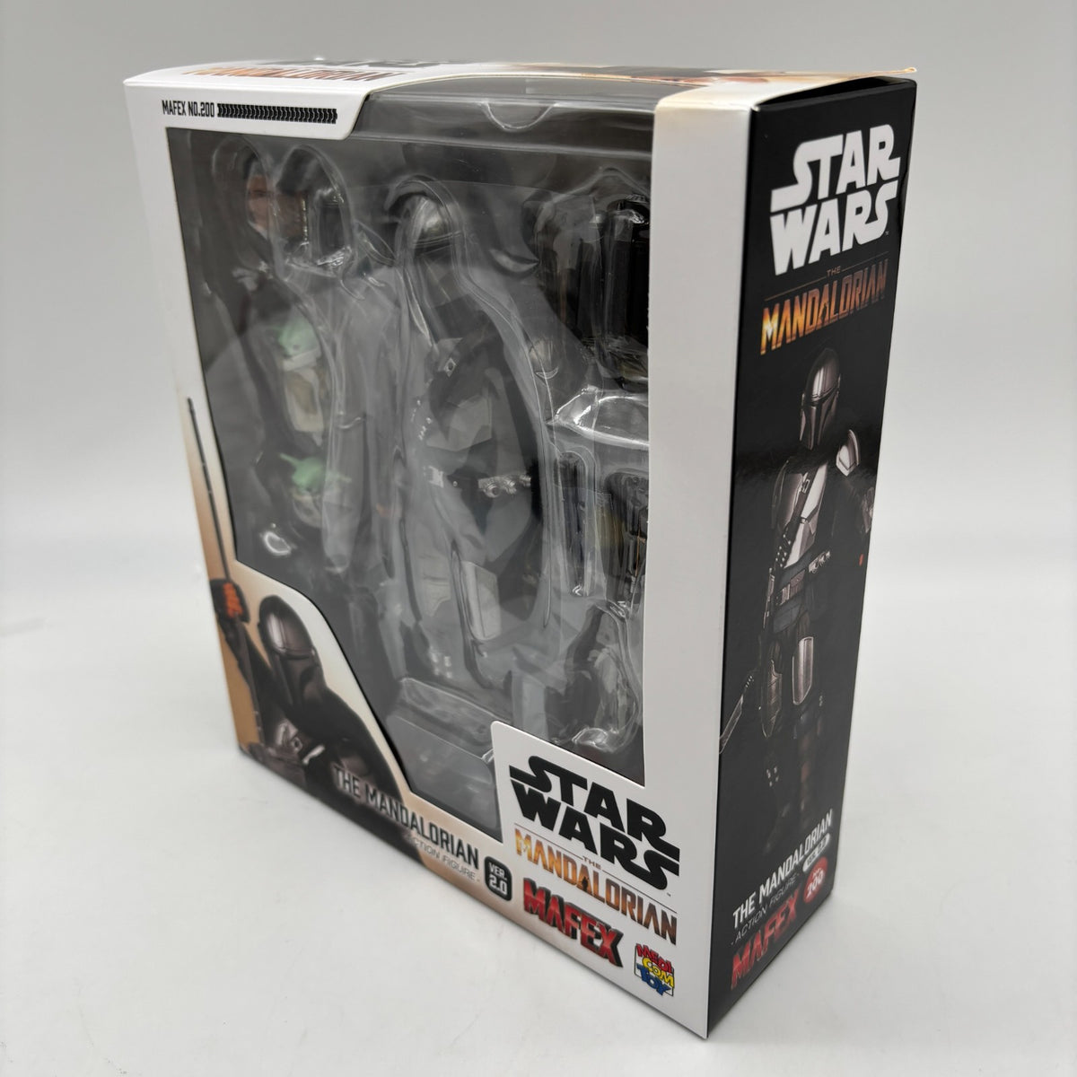 MAFEX No.200 The Mandalorian Ver.2.0 160mm Action Figure Medicom Toy Japan