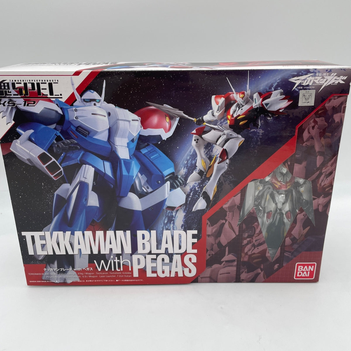 TAMASHII SPEC Tekkaman Blade with Pegas Figure BANDAI SPIRITS