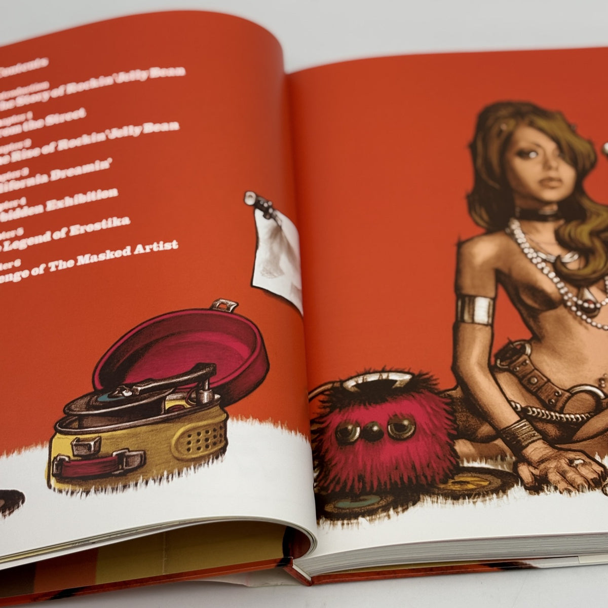 The Birth of Rockin'Jelly Bean Art Book Illustration Artworks Hardcover Japan