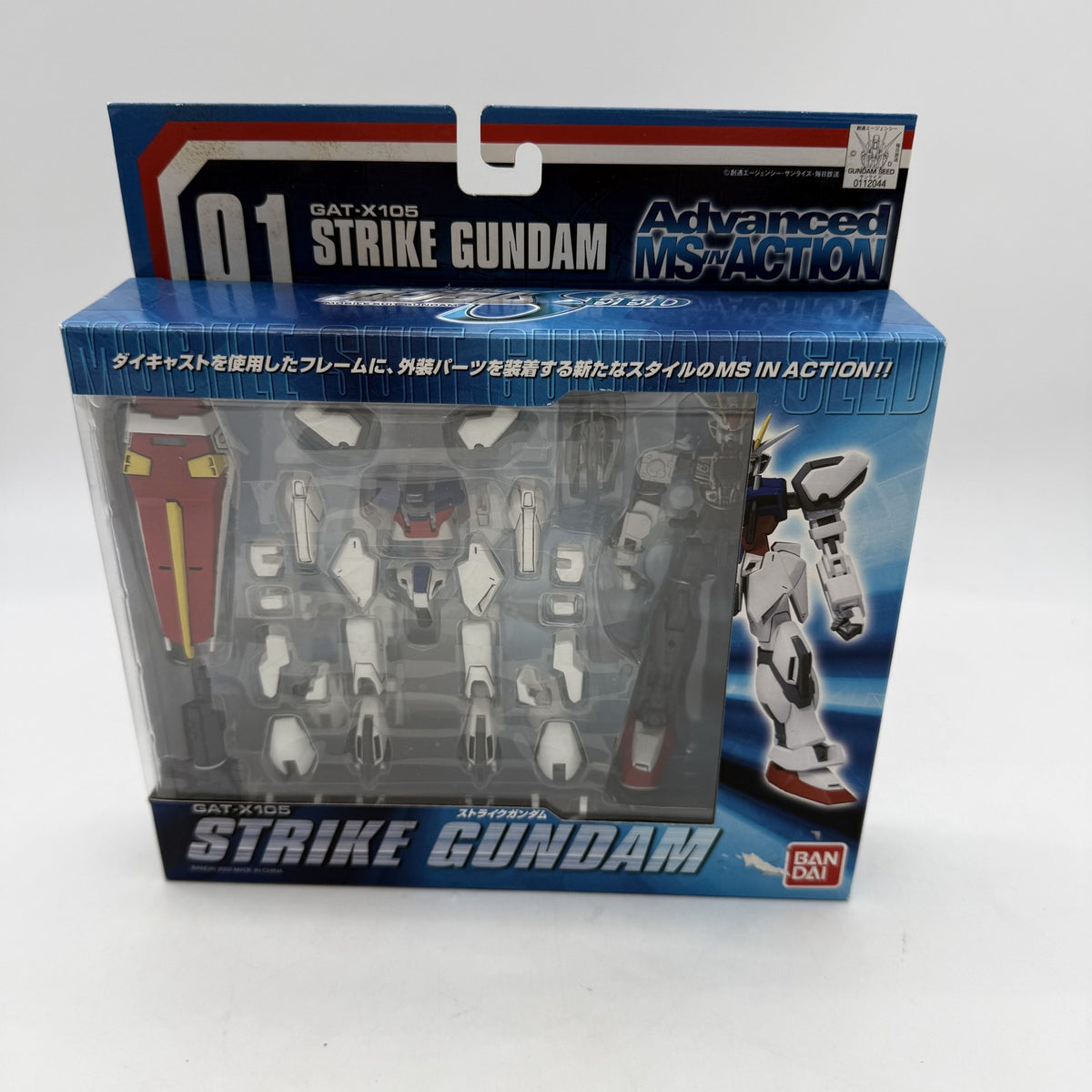 Advanced MS IN ACTION GAT-X105 Strike Gundam 01 Mobile Suit Gundam SEED