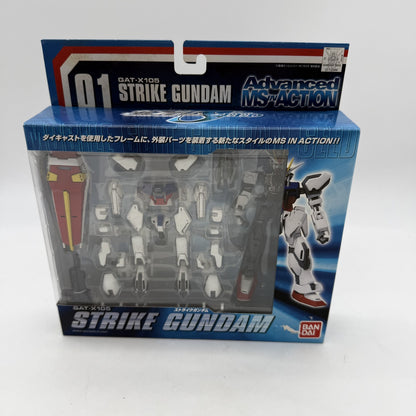Advanced MS IN ACTION GAT-X105 Strike Gundam 01 Mobile Suit Gundam SEED