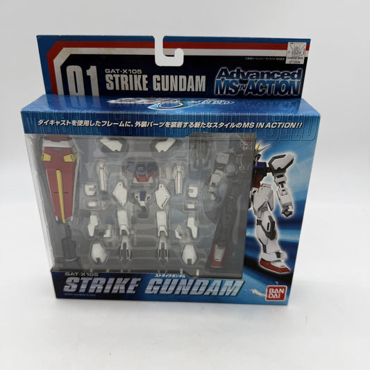 Advanced MS IN ACTION GAT-X105 Strike Gundam 01 Mobile Suit Gundam SEED