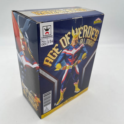 My Hero Academia Age of Heroes All Might Figure No. 001 Banpresto JP
