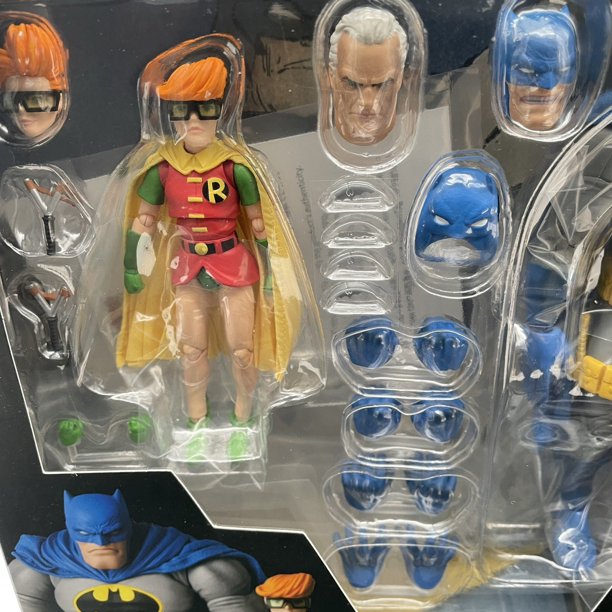 MAFEX Batman Blue Ver. & Robin The Dark Knight Returns Action Figure Medicom Toy