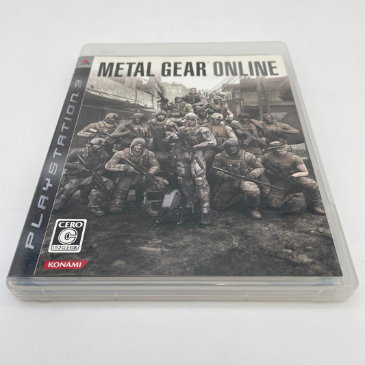 PS3 Metal Gear Online Sony Playstation 3 KONAMI Japan Import
