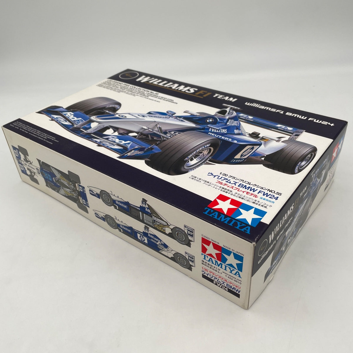 TAMIYA Grand Prix Collection Series No.55 Williams BMW FW24 1/20 model kit