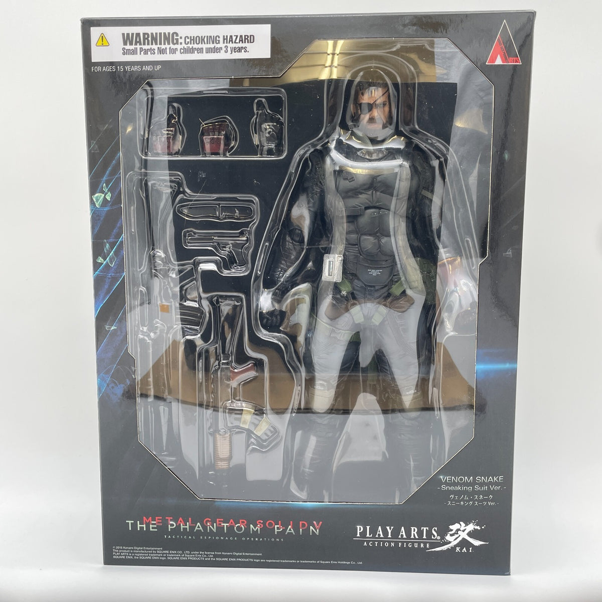 Play Arts Kai Venom Snake Sneaking Suit ver. Figure Metal Gear Solid V Japan