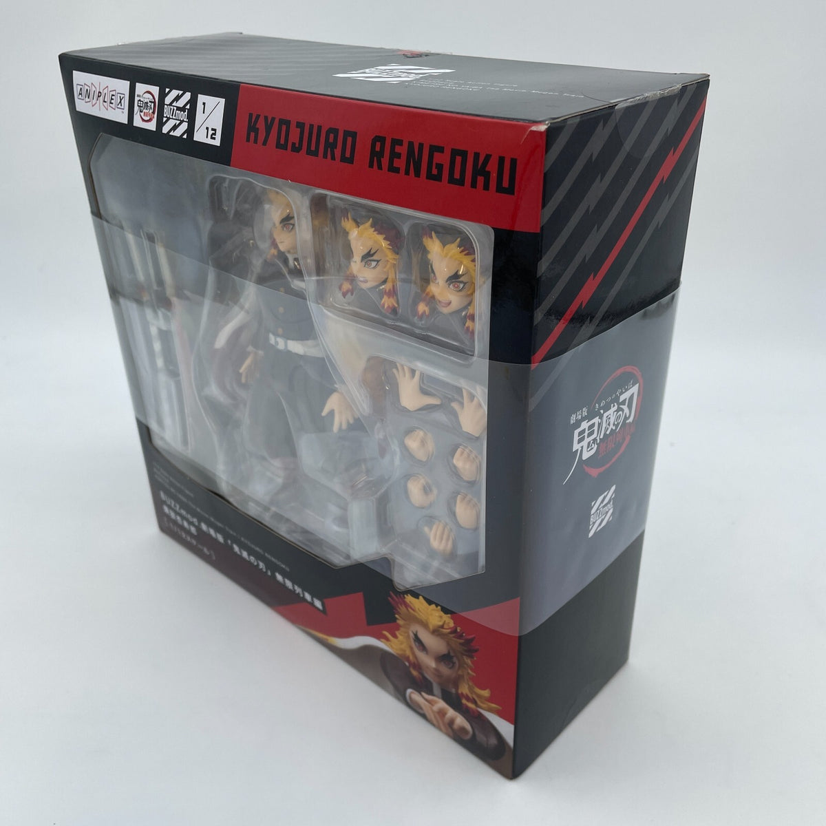 Figure BUZZmod. Kyojuro Rengoku Demon Slayer 1/12 Figure Japan ANIPLEX Limited