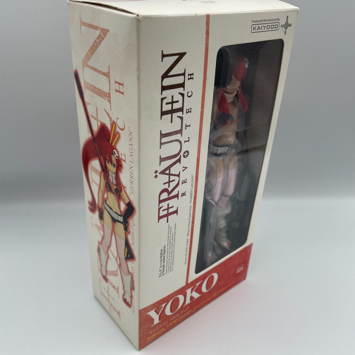 Yoko Littner Figure No.010 Gurren Lagann FRAUREIN Revoltech KAIYODO
