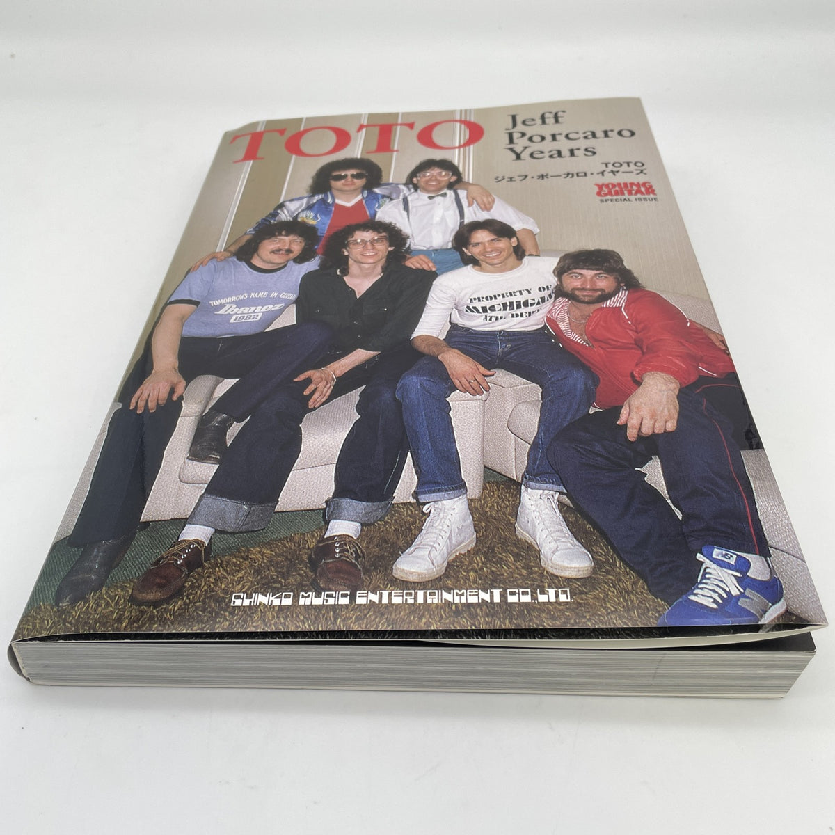 TOTO Jeff Porcaro Years Book Guitar Pictorial Young Issue Special 2022 Japan