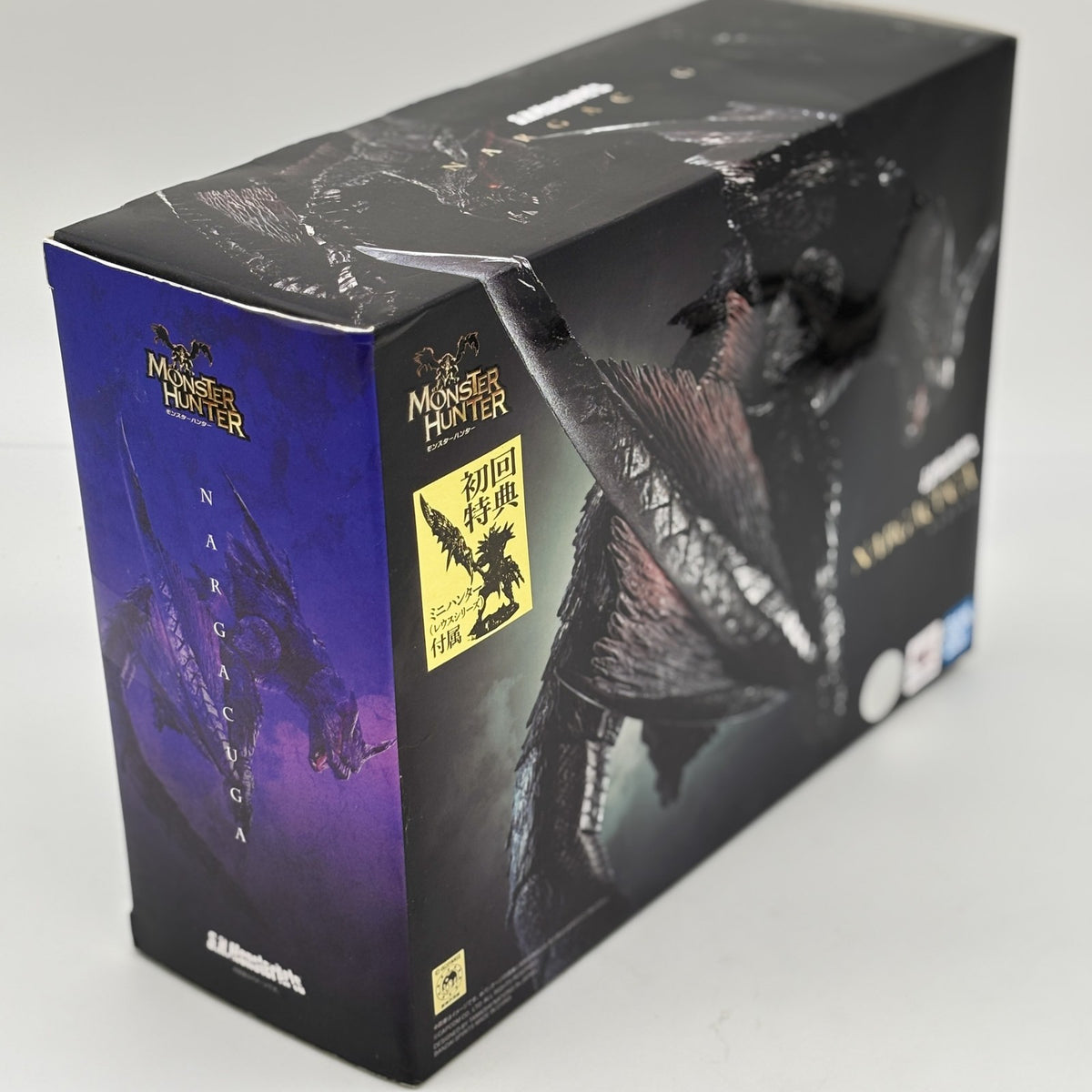 S.H.Monster Arts Monster Hunter World Iceborne Nargacuga Figure Bandai Japan Toy
