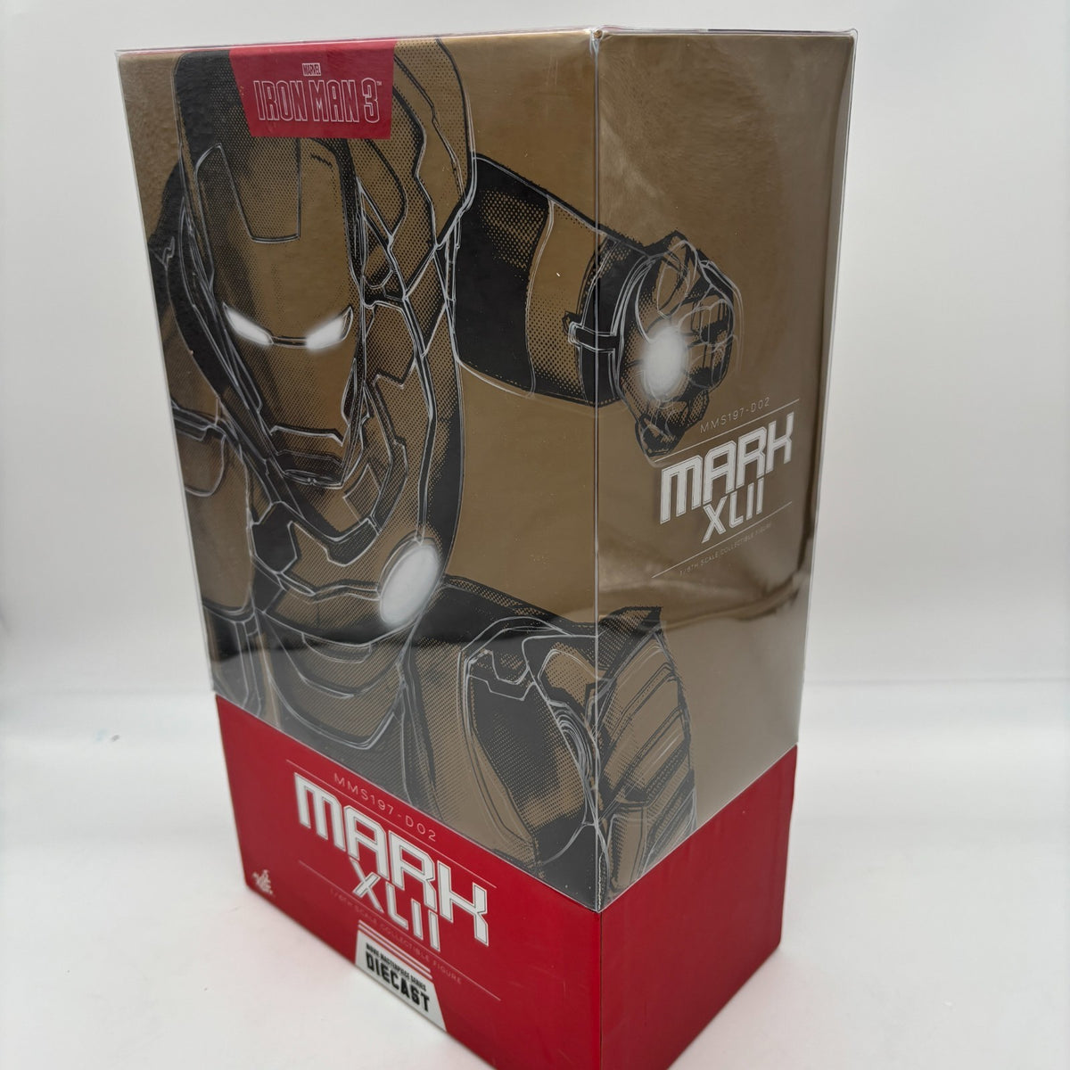 Iron Man 3 Mark 42 1/6 Figure Movie Masterpiece DIECAST HOT TOYS Japan
