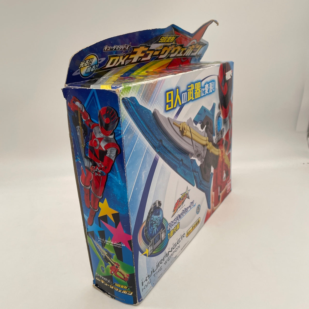 Uchu Sentai Kyuranger Qranger DX Kyu the Weapon 9-step transformation BANDAI