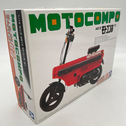 HONDA AB12 MOTOCOMPO 1981 Plastic Model kit 1/12 The Bike No.67 AOSHIMA Japan