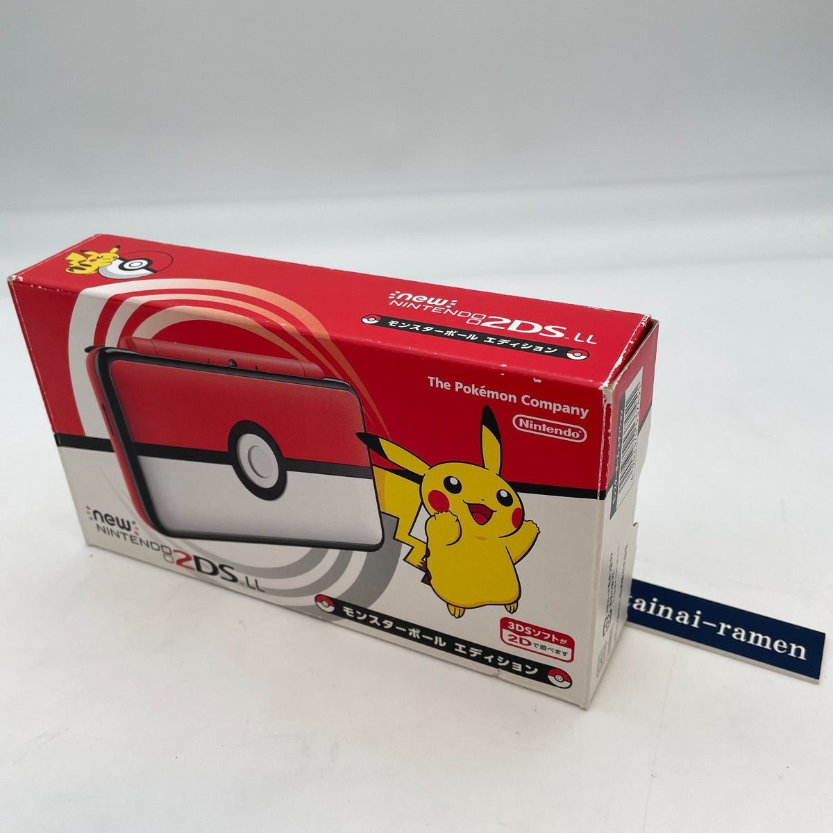 Nintendo 2DS LL XL Pokemon Monster ball edition White Red Pikachu Console