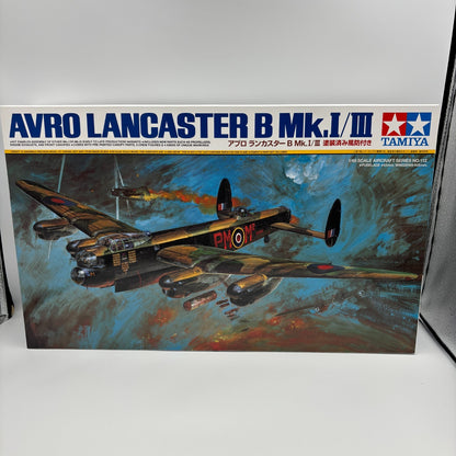 1/48 Avro Lancaster B Mk.I/III Plastic Model Kit 61112 Tamiya Japan Import