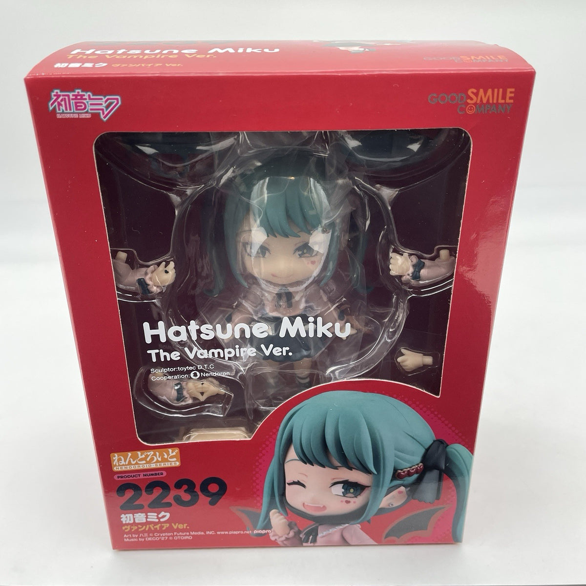Nendoroid Hatsune Miku Vampire Ver. Action Figure #2239 Good Smile Company