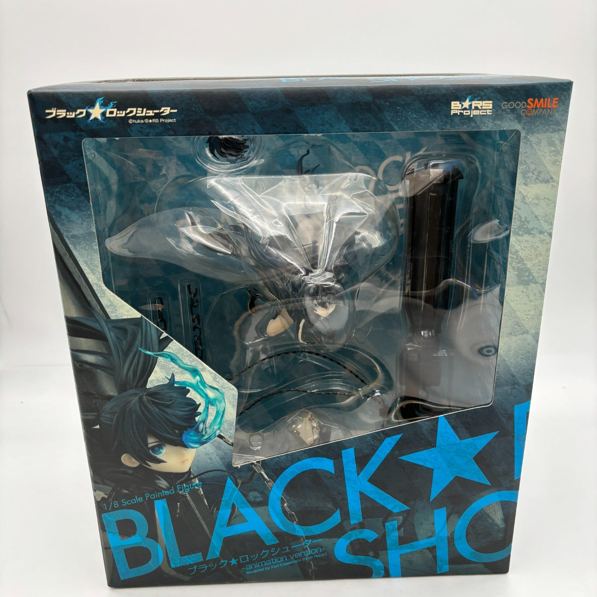 Black Rock Shooter 1/8 PVC Figure animation ver. Good Smile Company Japan Import