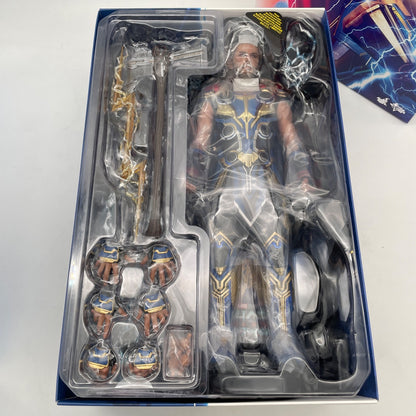 Movie Masterpiece Thor Love and Thunder Thor Blue Action Figure Hot Toys