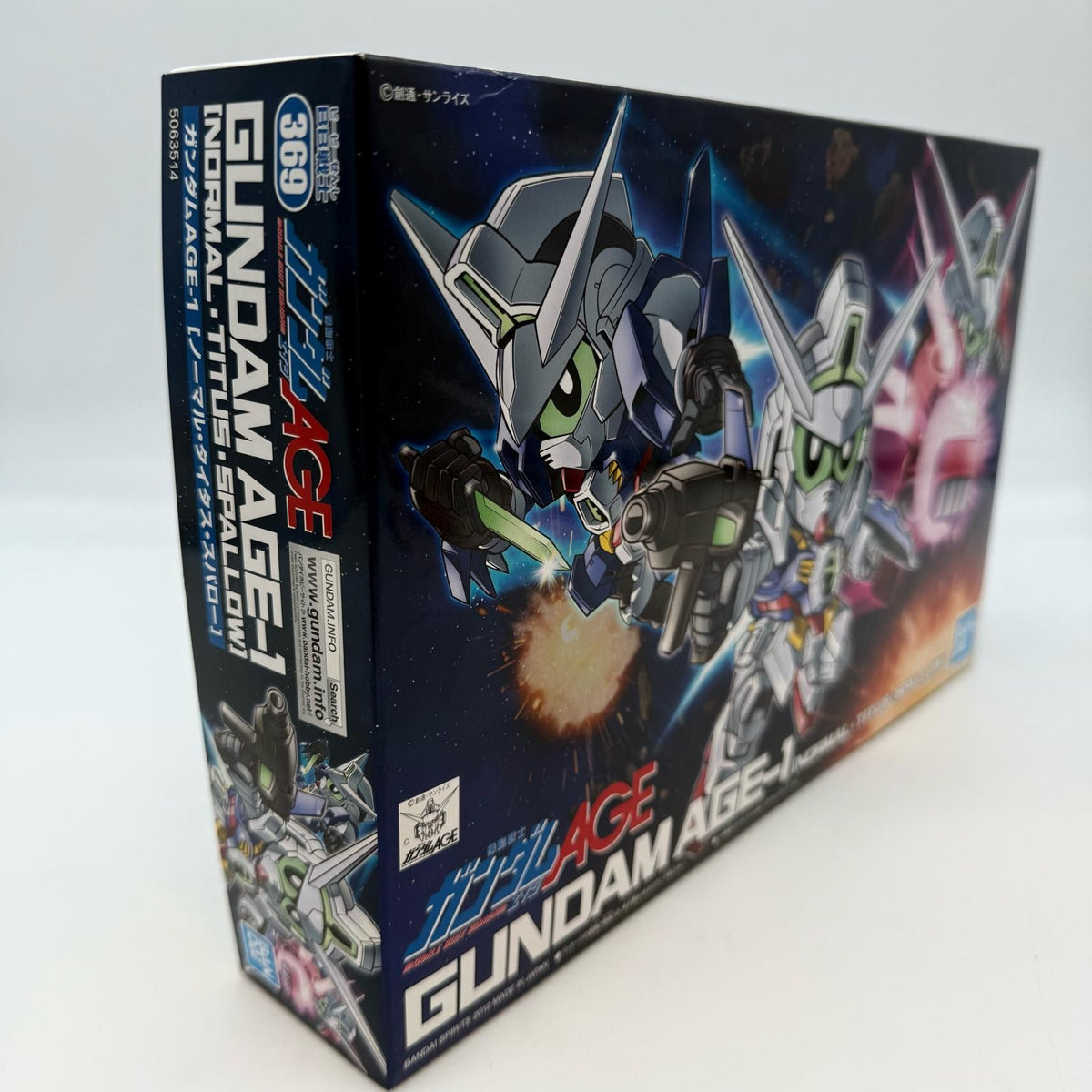 bandai BB369 Gundam Age-1 normal titus spallow japan Model Kit