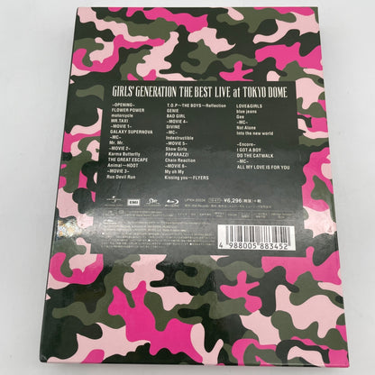 SNSD GIRLS' GENERATION THE BEST LIVE at TOKYO DOME Blu-Ray & PhotoBook