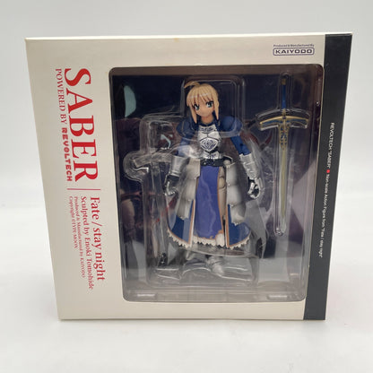 Kaiyodo Revoltech Anime Figure Fate stay night Servant Saber action figure JP
