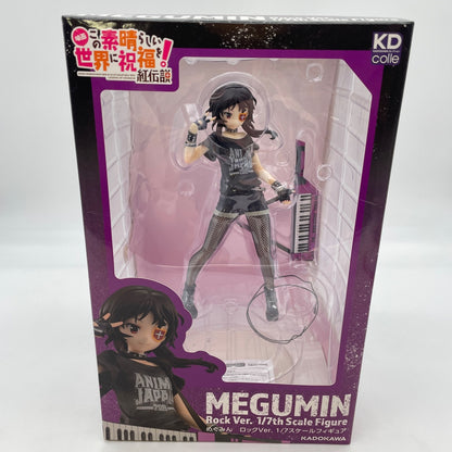 Movie KonoSuba Megumin Rock ver. 1/7 scale ABS PVC Figure KADOKAWA KDcolle Japan
