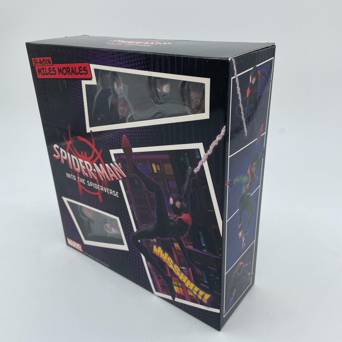 Sentinel SV-Action Spider-Man Miles Morales Figure Into the Spider-Verse
