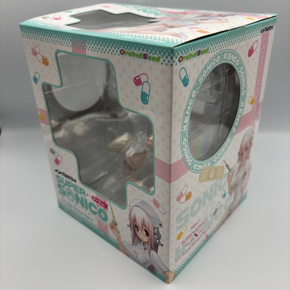 Nitro Super Sonic Super Sonico Nurse ver. 1/7 Figure Orchidseed From Japan
