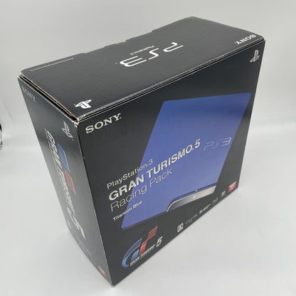GRAN TURISMO 5 RACING PACK PS3 limited edition Titanium Blue CECH-2500A Japan
