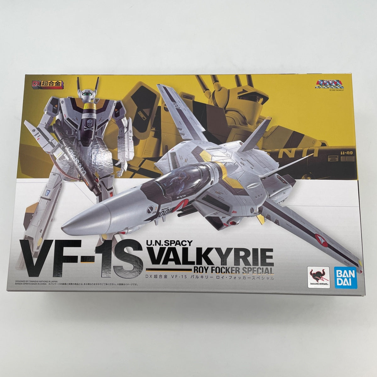DX Chogokin Macross First Limited Edition VF-1S Valkyrie Roy Focker Special JP