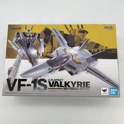 DX Chogokin Macross First Limited Edition VF-1S Valkyrie Roy Focker Special JP
