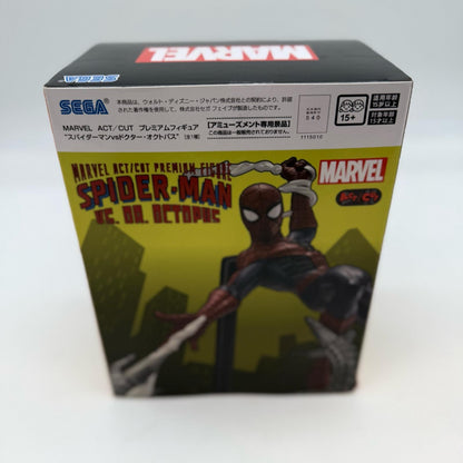 MARVEL ACT/CUT Premium Figure Spider-Man vs Doctor Octopus SEGA japan