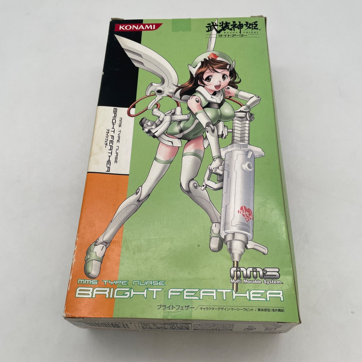 KONAMI Busou Shinki Light Armor Bright Feather Complete Moable Figure JP