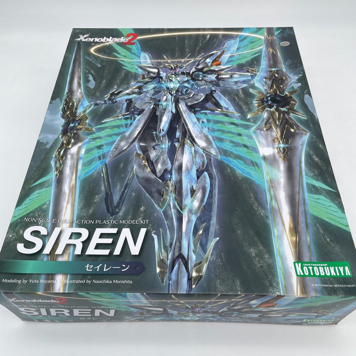Xenoblade Chronicles 2 Siren Plastic Model Kit Figure Japan Kotobukiya