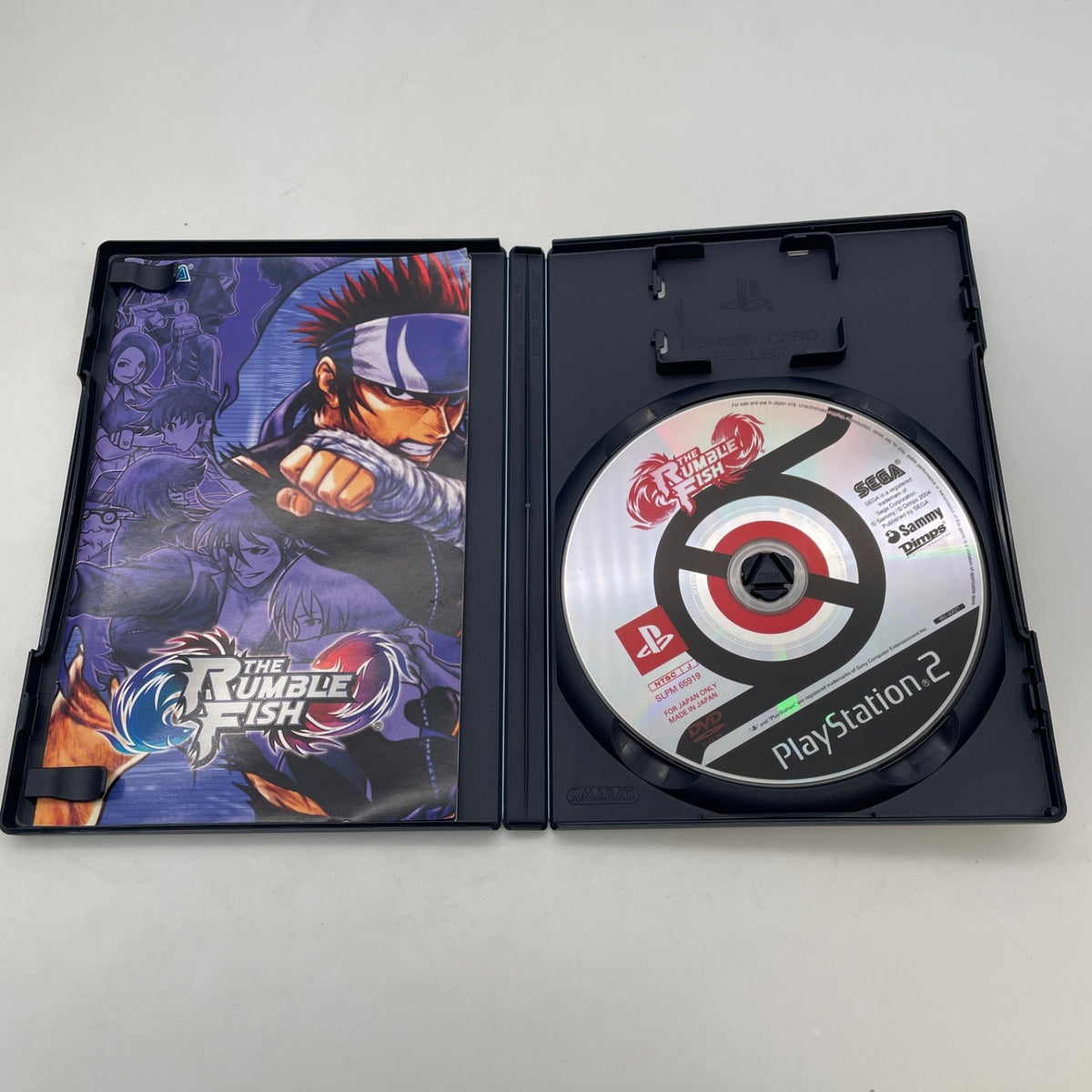 PS2 The Rumble Fish SEGA Playstation 2 Japan import Fighting Game