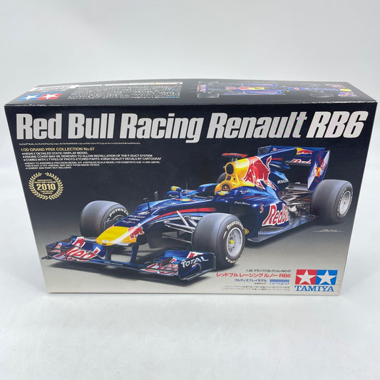 Tamiya 1/20 Red Bull Racing Renault RB6 GP Collection No.67 Display Model Kit
