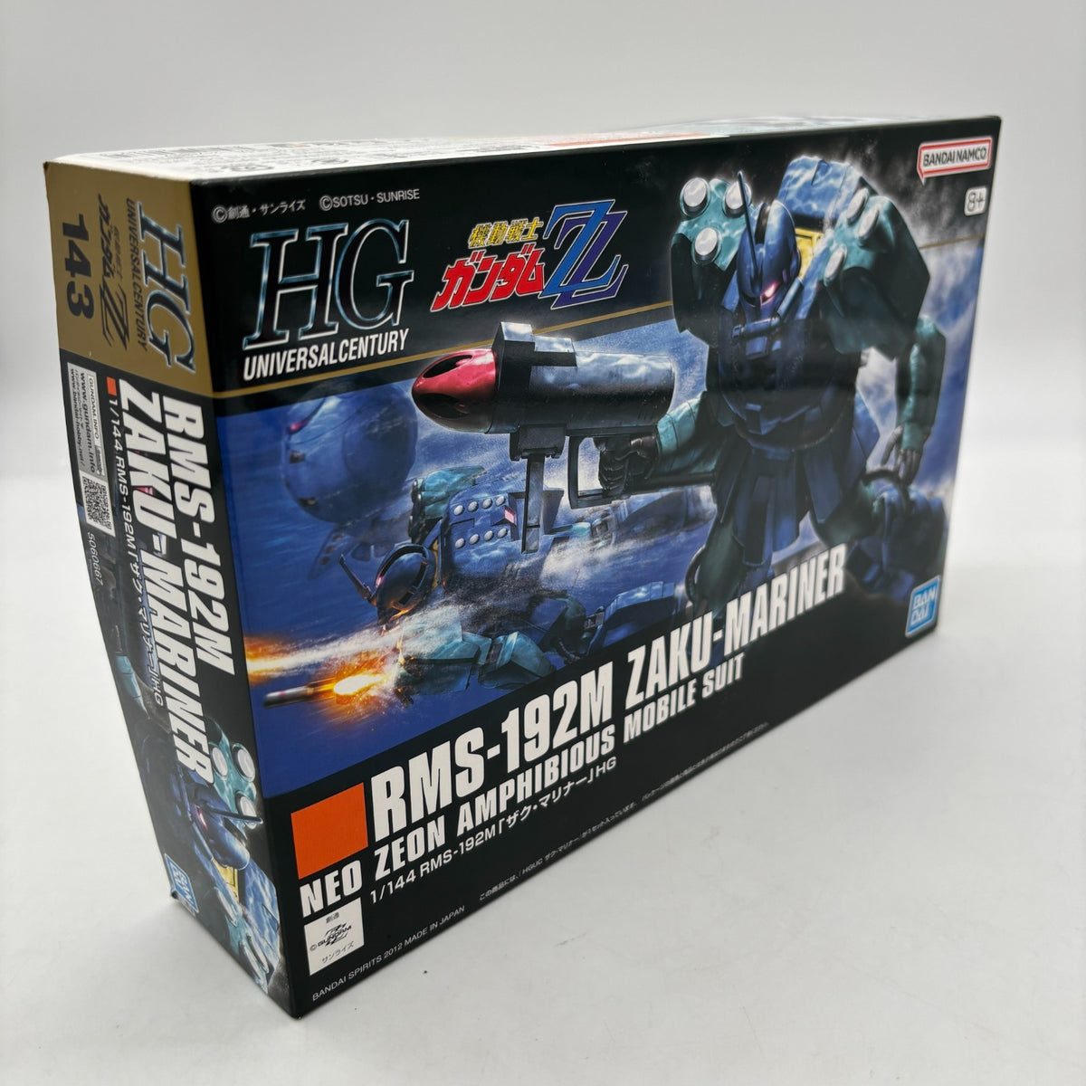 BANDAI HGUC 1/144 RMS-192M ZAKU MARINER Plastic Model Kit Mobile Suit ZZ Gundam