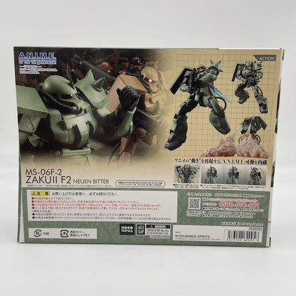 THE ROBOT SPIRITS Gundam MS-06F-2 Zaku II F2 Neuen Bitter A.N.I.M.E. Figure