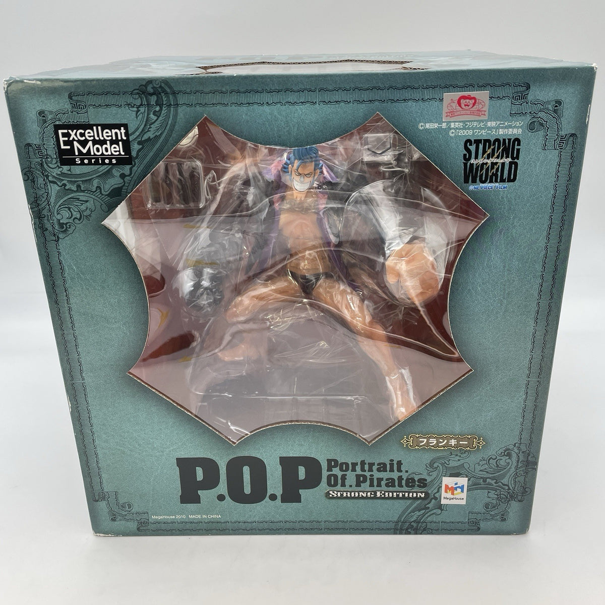 Portrait.Of.Pirates P.O.P One Piece Franky Figure STRONG EDITION Megahouse