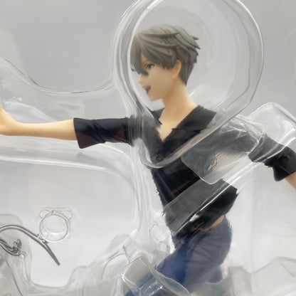 Yuri on ICE Katsuki & Victor Nikiforov Makkachin Premium Box Figure Orange Rouge