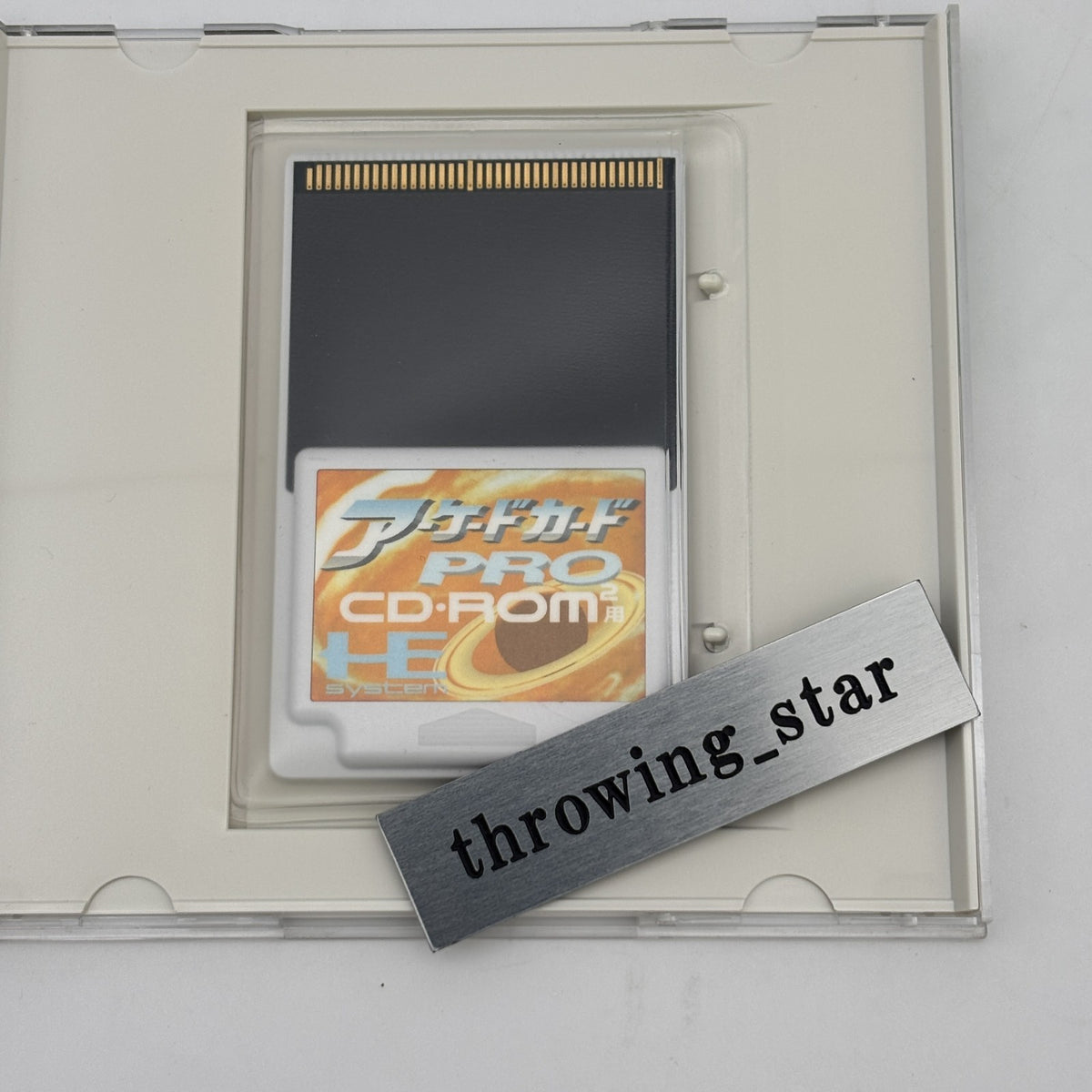 PC Engine Arcade Card Pro CD Rom2 NEC PCE Japan Import Game
