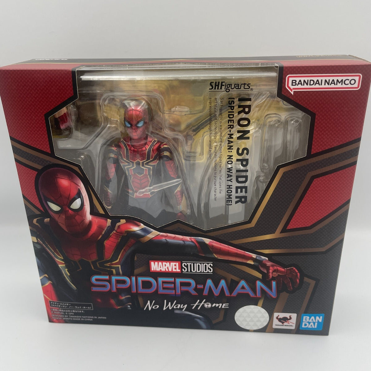 S.H.Figuarts Iron Spider Spider-Man No Way Home Action Figure Bandai Japan