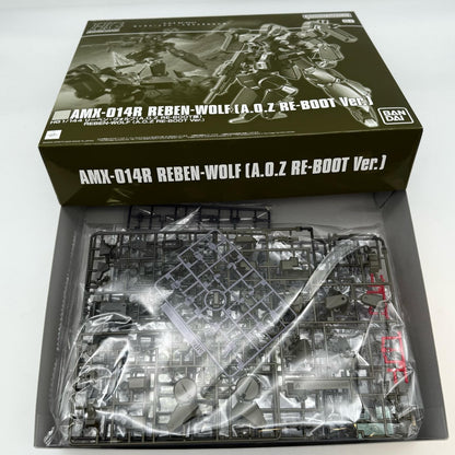 Premium BANDAI HG 1/144 REBEN-WOLF (A.O.Z RE-BOOT Ver.) MODEL KIT JAPAN
