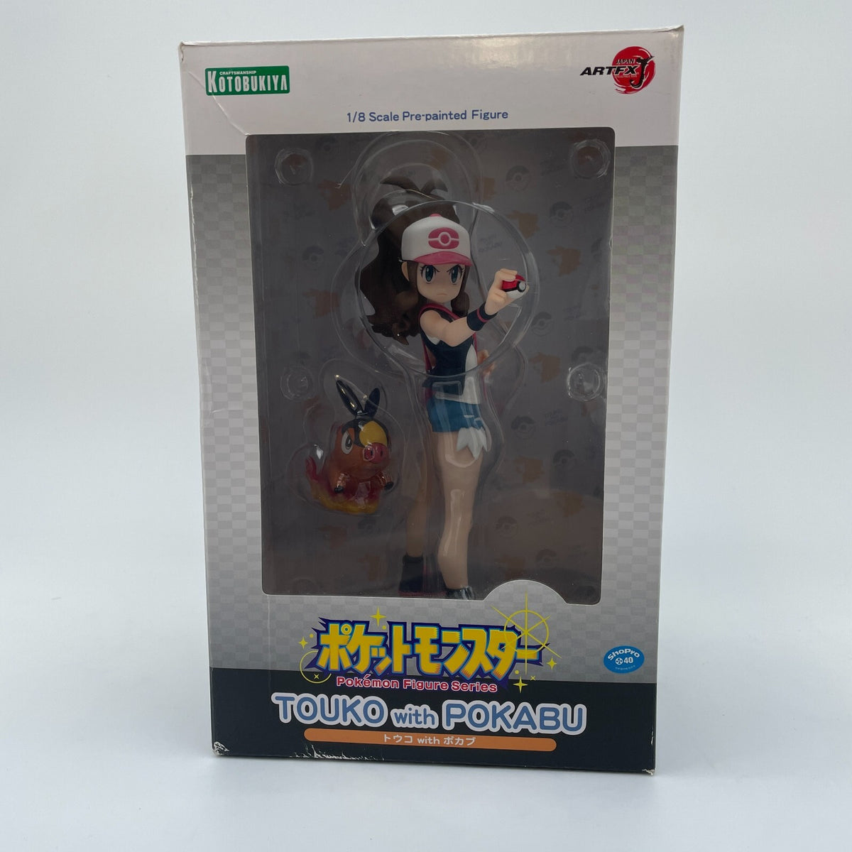 ARTFX J Pokemon Touko with Pokabu 1/8 Scale PVC Figure Kotobukiya Japan Import