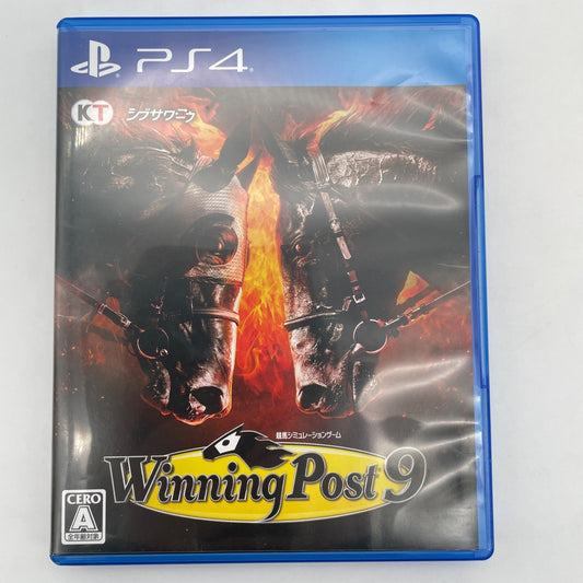 PS4 Winning Post 9 Sony PlayStation 4 Horse racing simulation game Japan Import