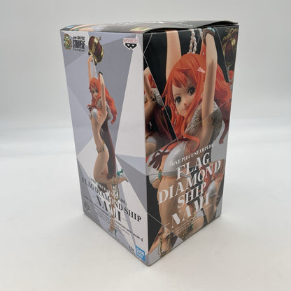 One Piece Stampede Flag Diamond Ship NAMI Figure Banpresto Japan