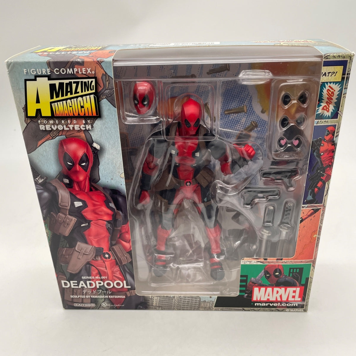 Amazing Yamaguchi Deadpool No.001 Figure KAIYODO Japan